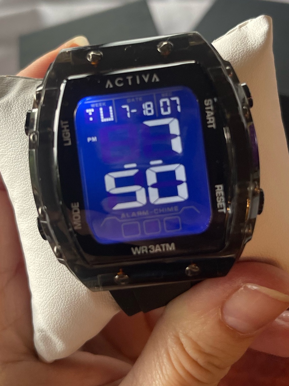 Activa Men's Black Digital Sport Watch